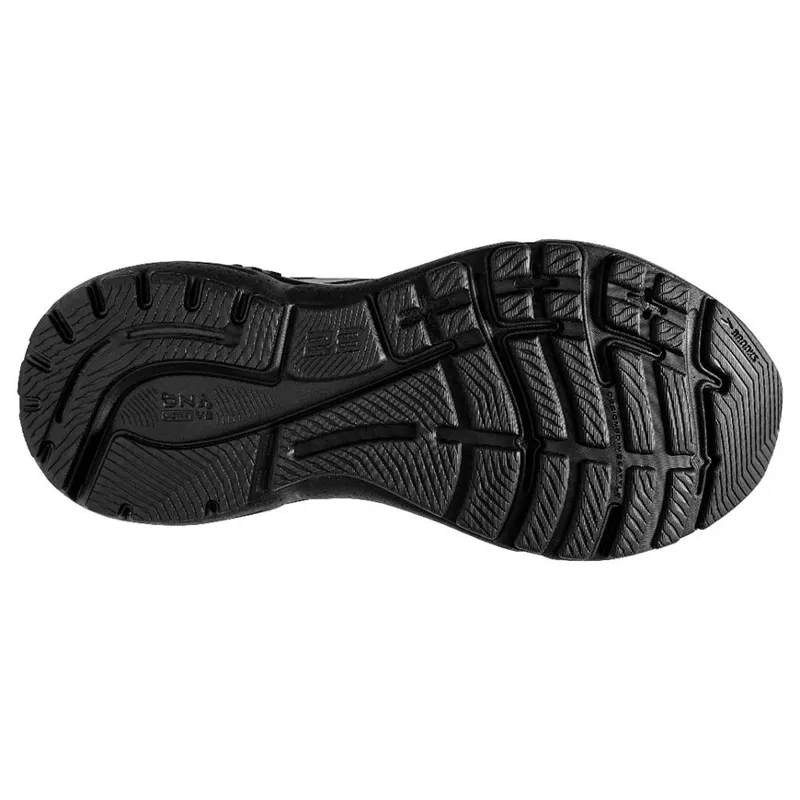 Brooks Men's Adrenaline GTS 23 2E WIDE - Black/Black/Ebony-4